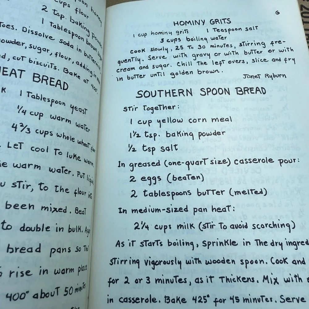 Old Timey Recipes Cookbook‎ 1977 9th Edition Vintage Southern Cooking